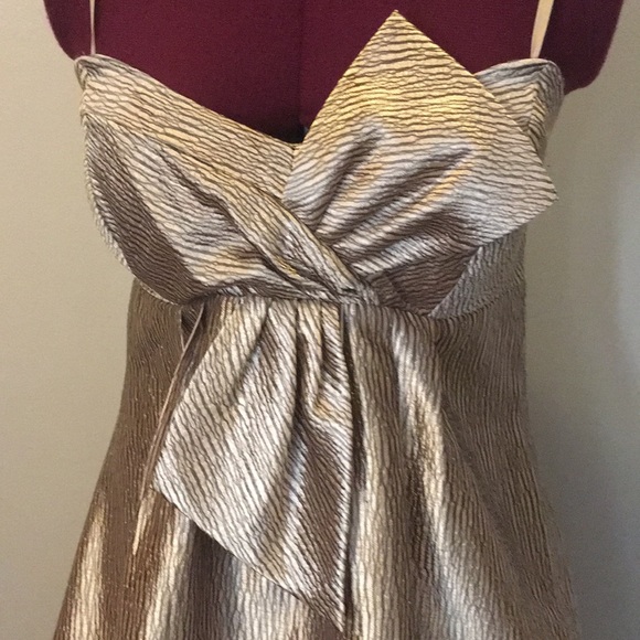 maxandcleo Bubble Hem Bow Dress - Picture 2 of 5